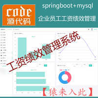 【猿来入此】优秀学员作品：SpringBoot+Mysql企业员工绩效工资管理系统源码+讲解教程+开发文档（参考论文）